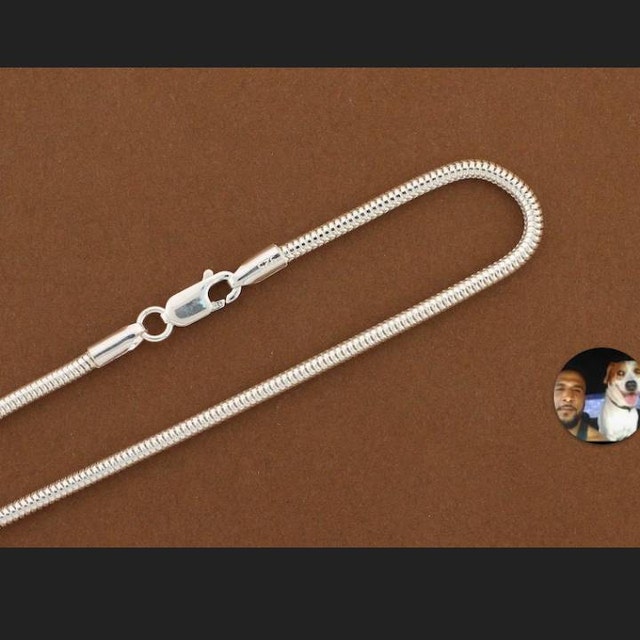 ◇roaju◇ [Park Min-young wearing] [silver925] snake chain l Korean Drama Mary My Husband Park Min Young Same Stainless