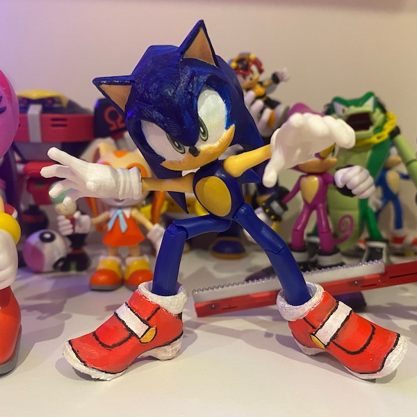 Sonic the Hedgehog Custom 3D Printed Jakks Pacific Tails Inspired ...