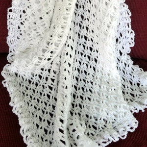 Baby Crochet Pattern Layette Set Blanket Dress Bonnet | Etsy