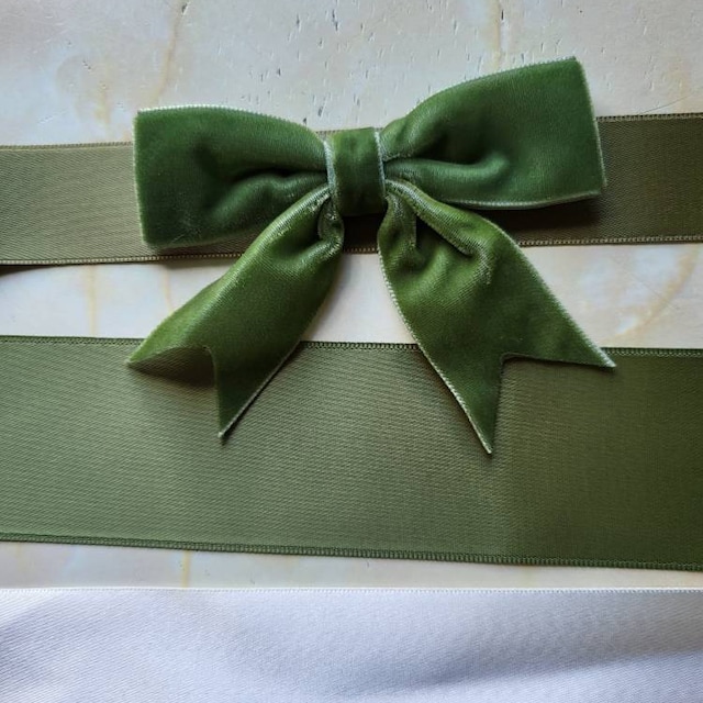 Cinta Ramos Verde Oscuro Cinta Floral Verde Para Arreglos - 4