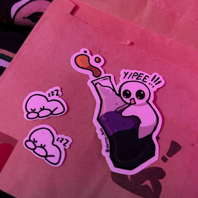 YIPEEE - TBH Autism Creature Pride Matt stickers - gay trans lesbian bi pan  intersex non binary genderfluid and more - TiredDotCom