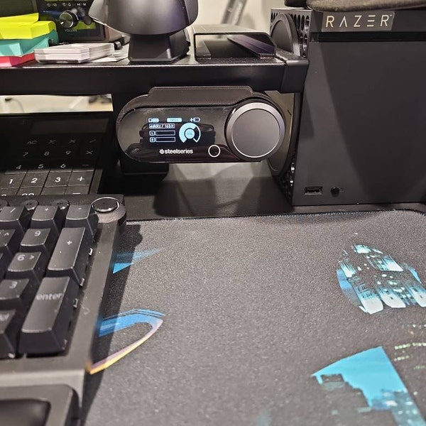 Stream Deck Mount For Sim Racing - Adjustable 15-Key Mount For Racing Cockpits
