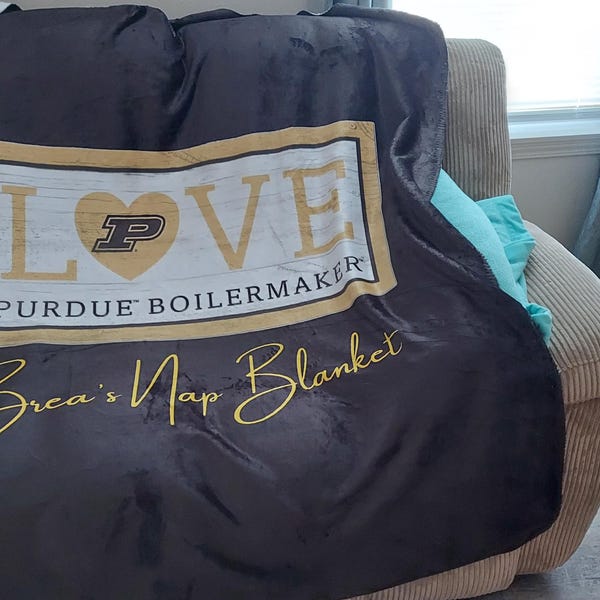 Custom Parker Thompson Blanket