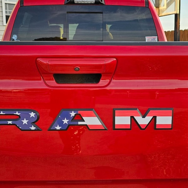 Rocky Mountain Graphics Reflective Overlay For 2017 Ford Raptor F-150 Rear Emblem - Vinyl Decal