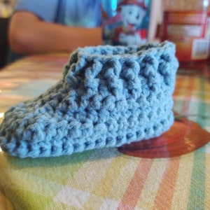 CROCHET PATTERN PDF Crochet Baby Booties Pattern Crochet Infant ...