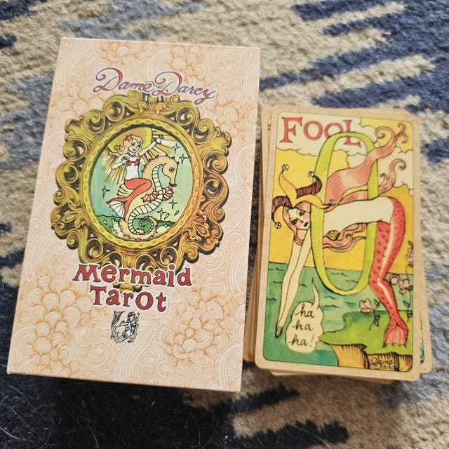 Dame Darcy Mermaid Tarot Coral Gold Edition NEW Version 3.5