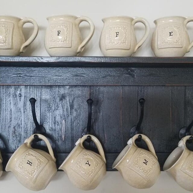 French Country Quilt Rack Shabby Chic Quilt Rack Primitive Etsy