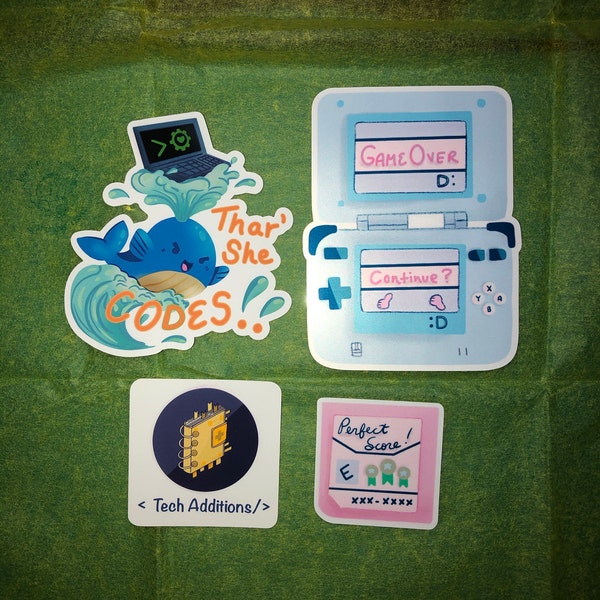 Docker Stickers - Cute Computer Science - Programming Laptop Stickers ...