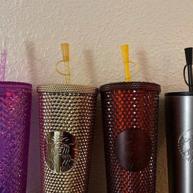 Starbucks Inspired Miniature Studded Tumbler Straw Cover 