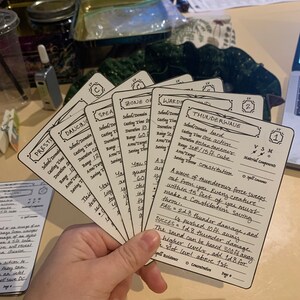 Deck of Many Things print and Play Dungeons and Dragons 5E Magic Item ...