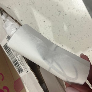 Emily added a photo of their purchase