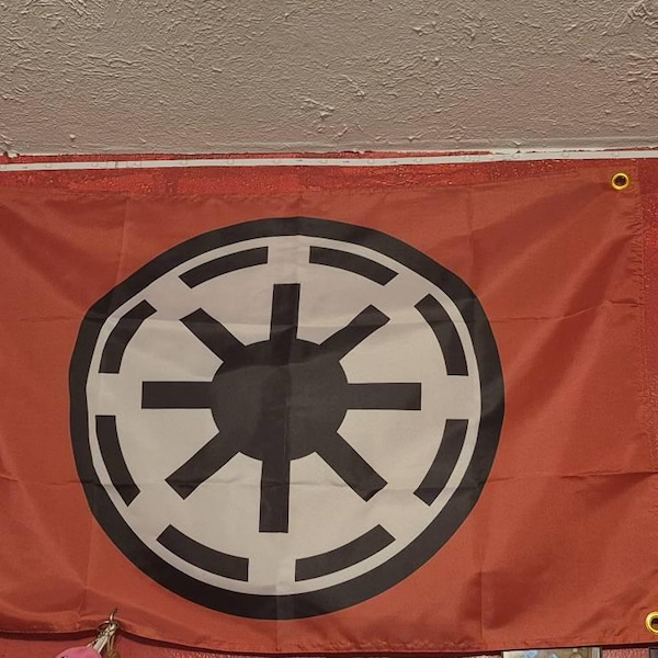 The Galactic Roundel Emblem Republic Insignia Unity Flag 3x5ft 100D ...