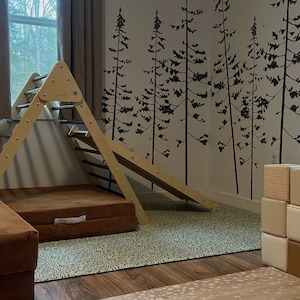 World Map Wall Decal Sticker - 28x49 Inch Matte White Earth Atlas Art