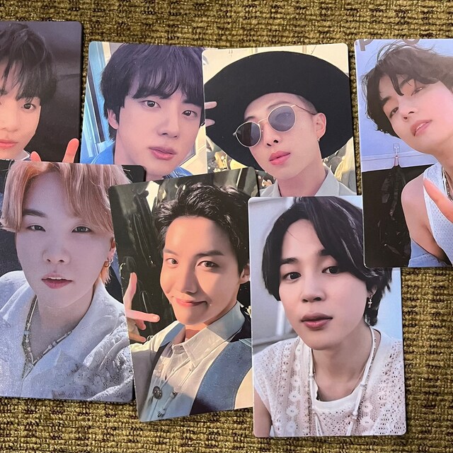 Bts Memories 2021 Dvd Photocard - Etsy