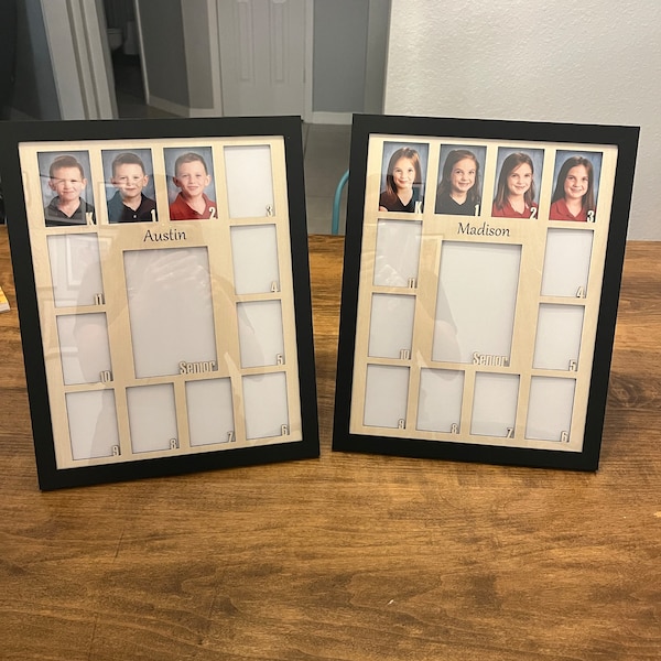 Student Photo Insert Box K-12 School Photo, INSERT ONLY (frame Not Included), Personalized ...