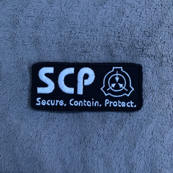 SCP Slogan Patch - Etsy