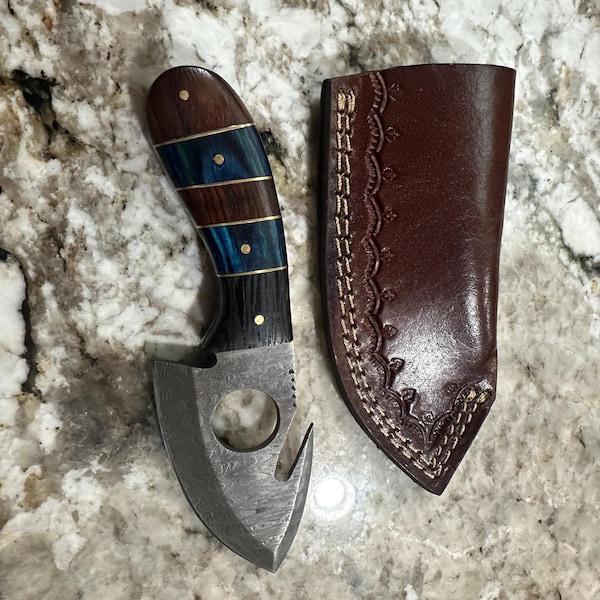 Custom Buckaroo Knife for Wrangler – D2 Steel & Antler Handle main image 0