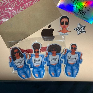First Lady Sticker Pack Black Girl Planner Stickers Black Woman ...