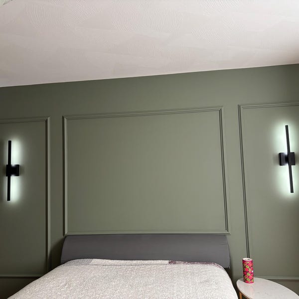 Wall Molding Pack for Bedroom, DIY Wall Trim, Wall Molding Kit With Pre ...