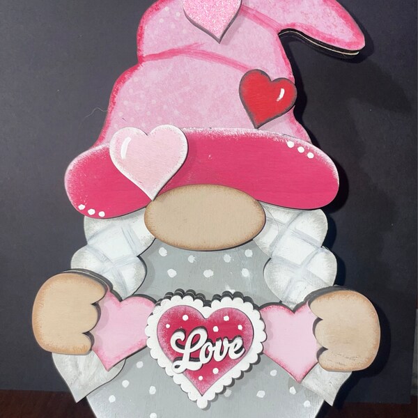 Add-on Interchangeable Gnome SVG File | Valentine | Laser Cut File ...