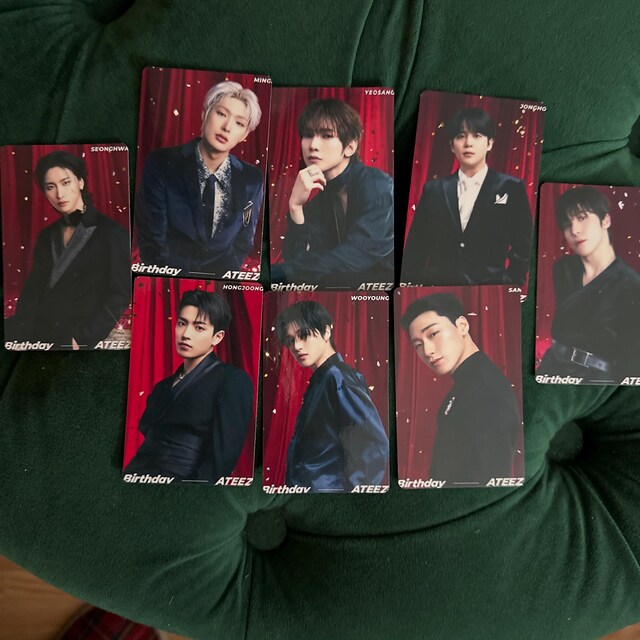 Ateez Birthday Japan Concept B Photocards -preorder - Etsy