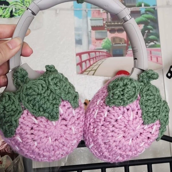 DIGITAL PDF | 5-in-1 Crochet Headphone Cover Bundle | Berry Best ...