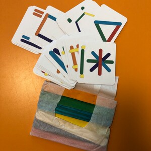 Gioco Montessori In Legno Per Bambini 3-6 Anni: 36 Bastoncini Colorati E Dadi, Gioco Da Tavolo Educativo Di Famiglia