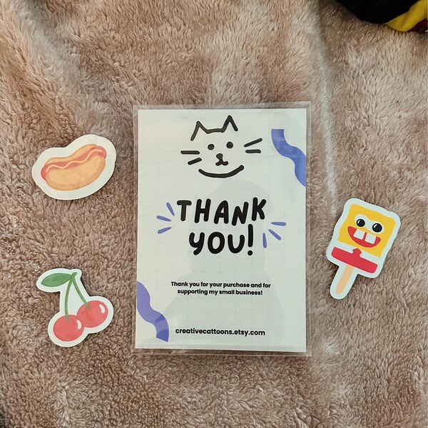 Sponge Cartoon Sticker 5pk - 1990s 2000s Cartoon Character Inspired Ice ...