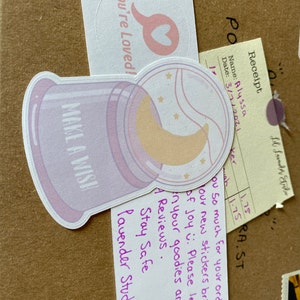 water resistant matte sticker sticker F off pastel heart shaped pad lock