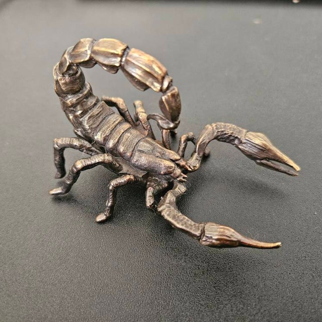 Bronze Scorpion Statue - Scorpion Figure -Scorpion Sculpture