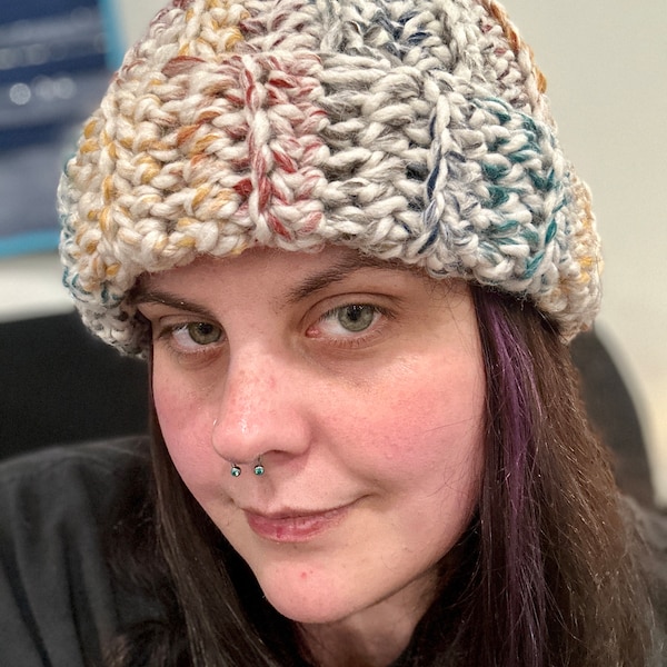 Easy Breezy SUPER CHUNKY Beanie Crochet Pattern - Beginner Crochet ...