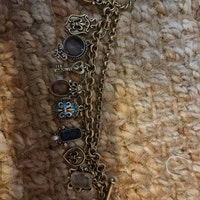 Vintage French Intaglio Charm Bracelet, Fleur De Lis Jewelry, Statement ...