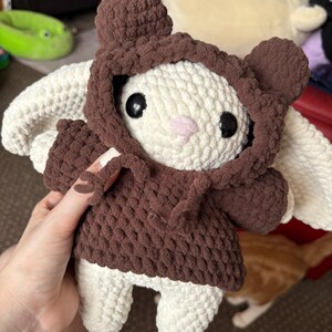 4 in 1 Hoodie Bunny Crochet Pattern Bundle - Etsy
