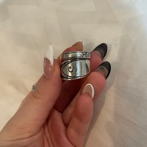 Personalized Spoon Rings - Etsy