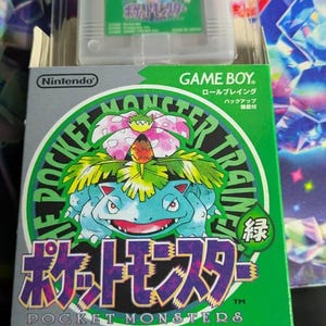Pokemon Green Japan - Replacement Box - Etsy