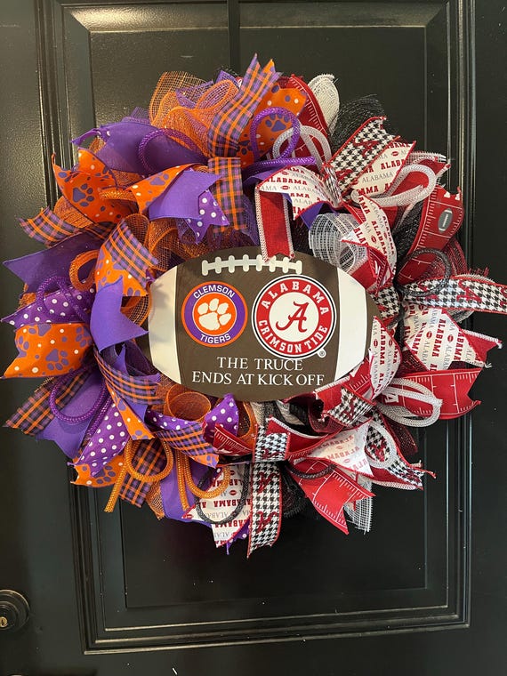 Wreath from Russell Wreaths photographed at home by Taylee