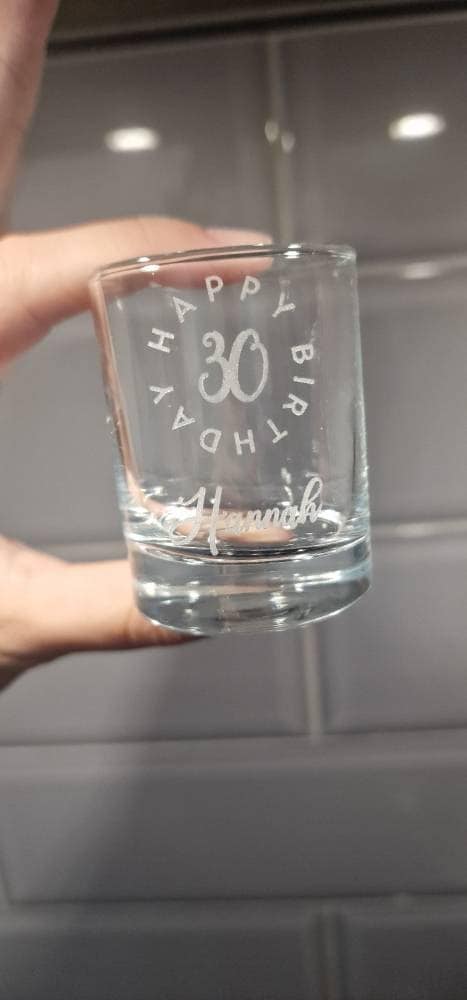 Engraved Shot Glass Personalised Shot Glasses Novelty Gift Idea for Birthday Weddings Best Man Groomsman Gift