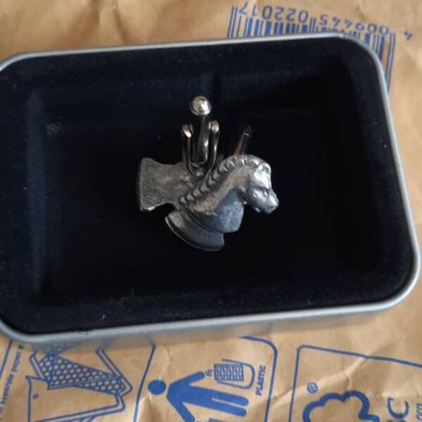 Halskette Mit Wildschwein-Motiv – Bolo-Krawatte Aus Zinn, Unisex, Western-Style