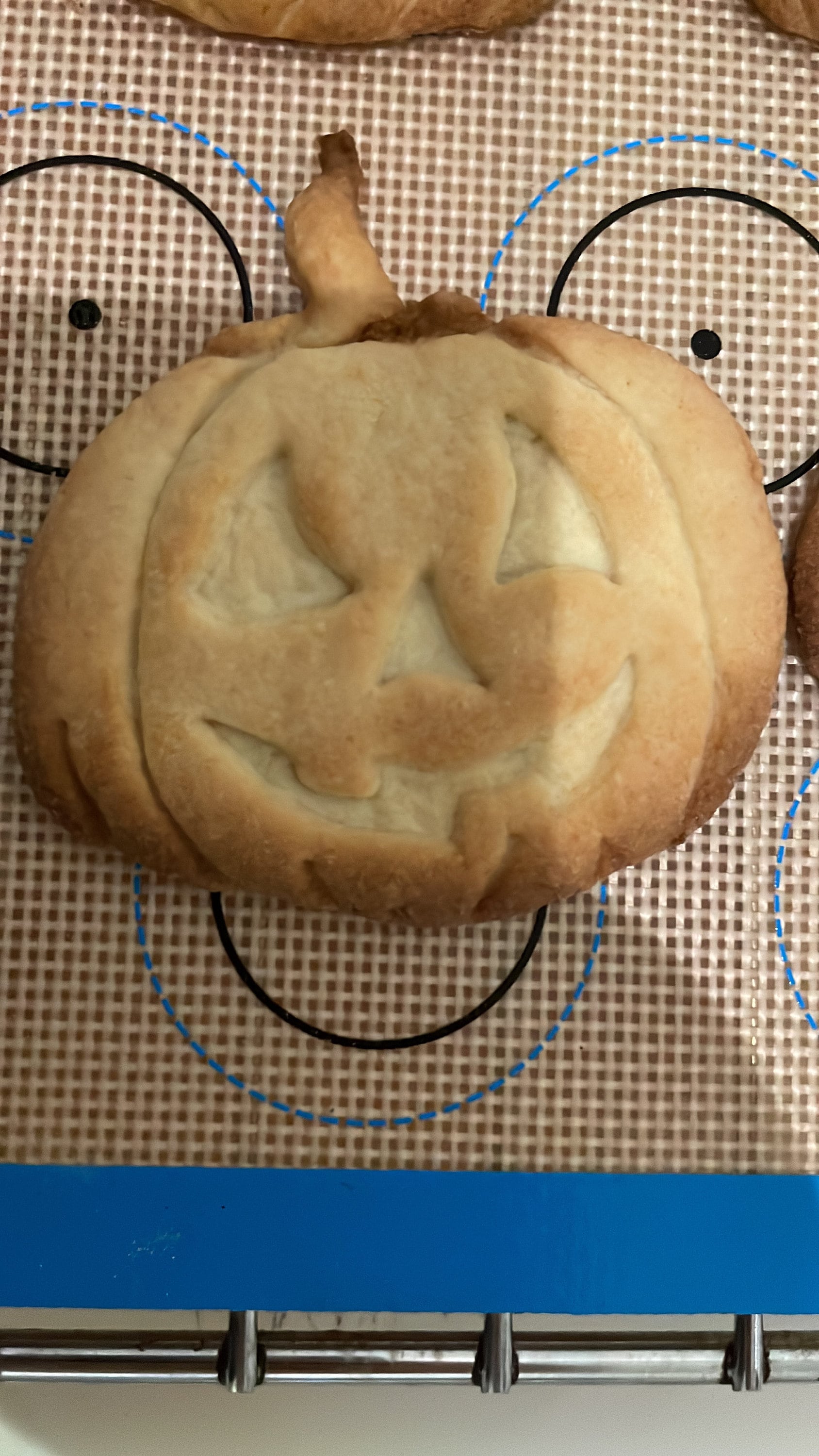 Halloween pumpkin cookie cutter / cookie stamp