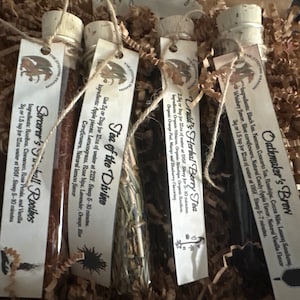 D&D Tea Variety Pack Potion Tube Sampler Loose Leaf Tea Gift - Etsy