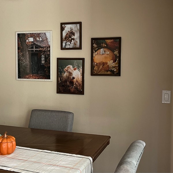 25 Prints, Fall Wall Art, Autumn Gallery Wall Set, Fall Nature Posters ...