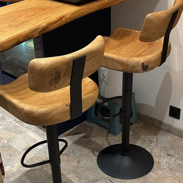 Swivel bar & counter stool charlton home seat height sale