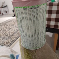 1p Penny Tin Tracker Sticker Money Saving Challenge 2023 Cash 1p-penny-tin-tracker-sticker-money-saving-challenge-2023-cash