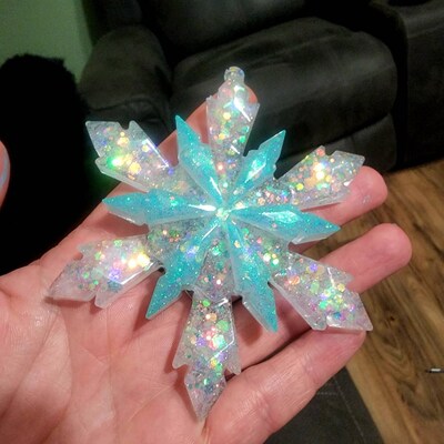 Creative Big Snowflake Silicone Mold-snowflake Resin Molds-christmas