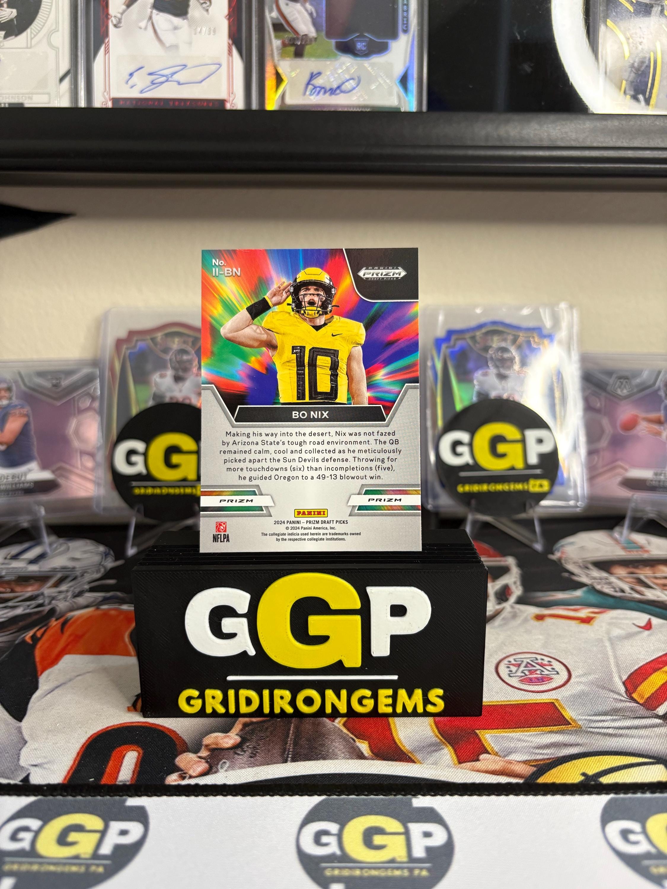 Custom Logo Trading Card Holder Personalized Display Stand Sports Cards for breakers and live stream sellers TCG 3D Printed