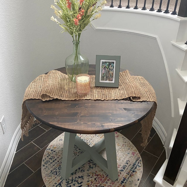  Pata de mesa estilo X de madera recuperada, Patas de mesa de  cocina de comedor de café, Madera DIY, reemplazo, ideas de rehacer muebles  para el hogar