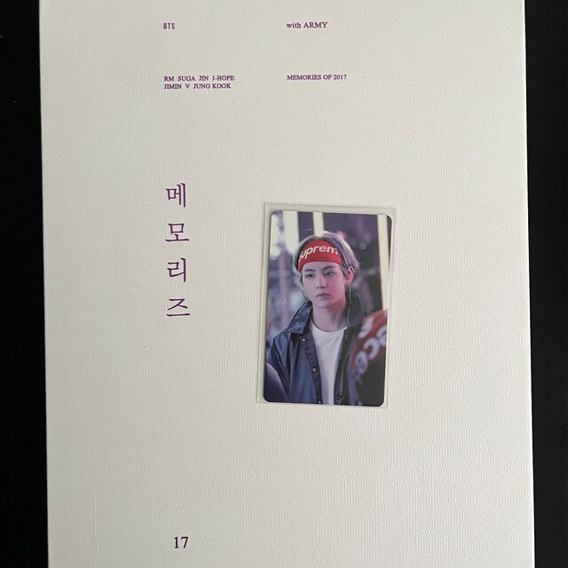 BTS Opened Memories of 2017 DVD Full Package With 1 Random
