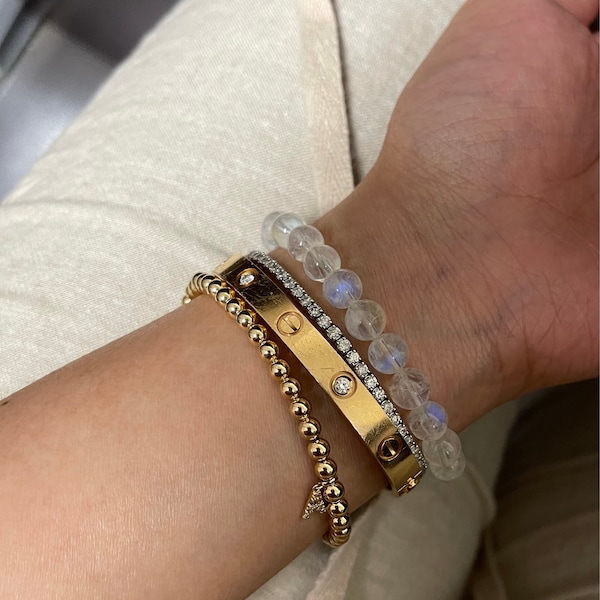 Together Gold 4mm Bracelet main image 0