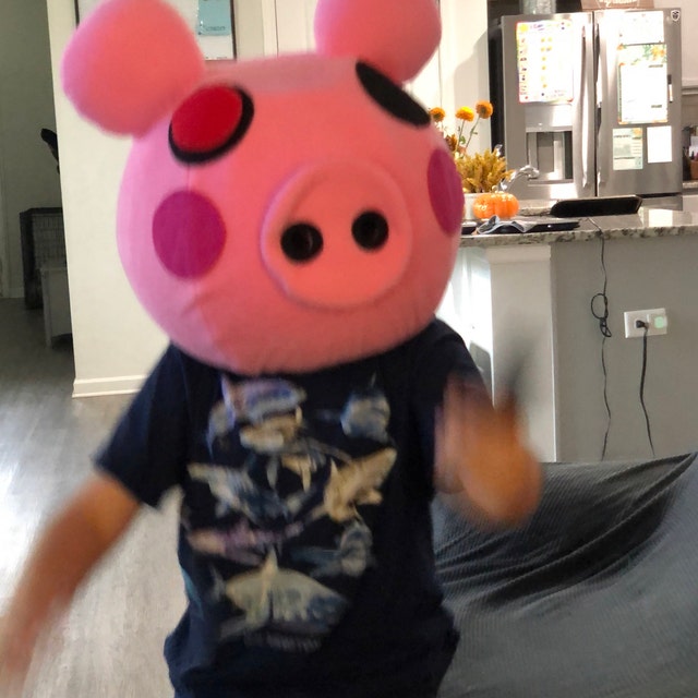 Roblox Piggy head mask custom made to order -  Portugal