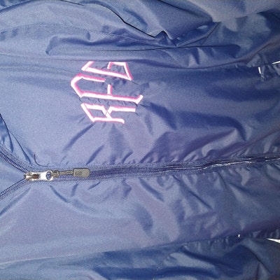 Monogrammed Rain Jacket Personalized Rain Coat Embroidered Jacket A1 - Etsy